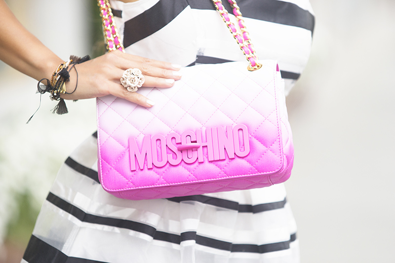 STRIPED MOSCHINO